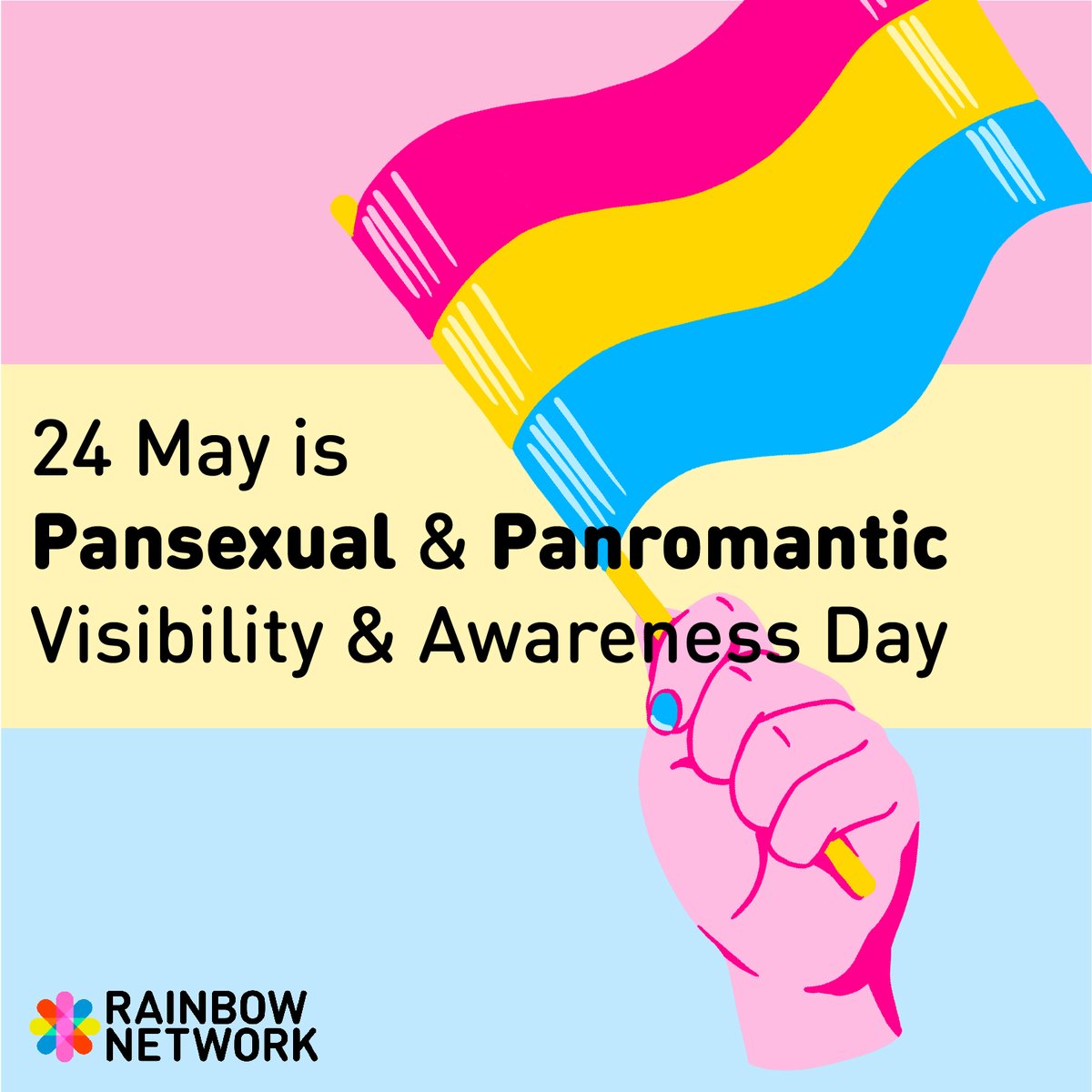 LTU_Sex_Health's tweet photo. 24 May is Pansexual &amp; Panromantic Visibility &amp; Awareness Day.

Wondering about Pan identity? Our new Rainbow Network resource is the place to start. ⬇

1/8 https://t.co/Z7Aklge1YB