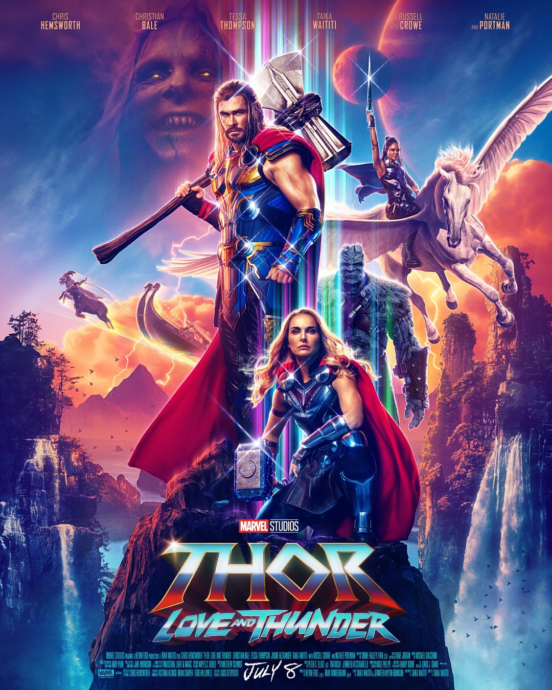 Thor: Love and Thunder  Taika Waititi diz que suposto pôster é falso