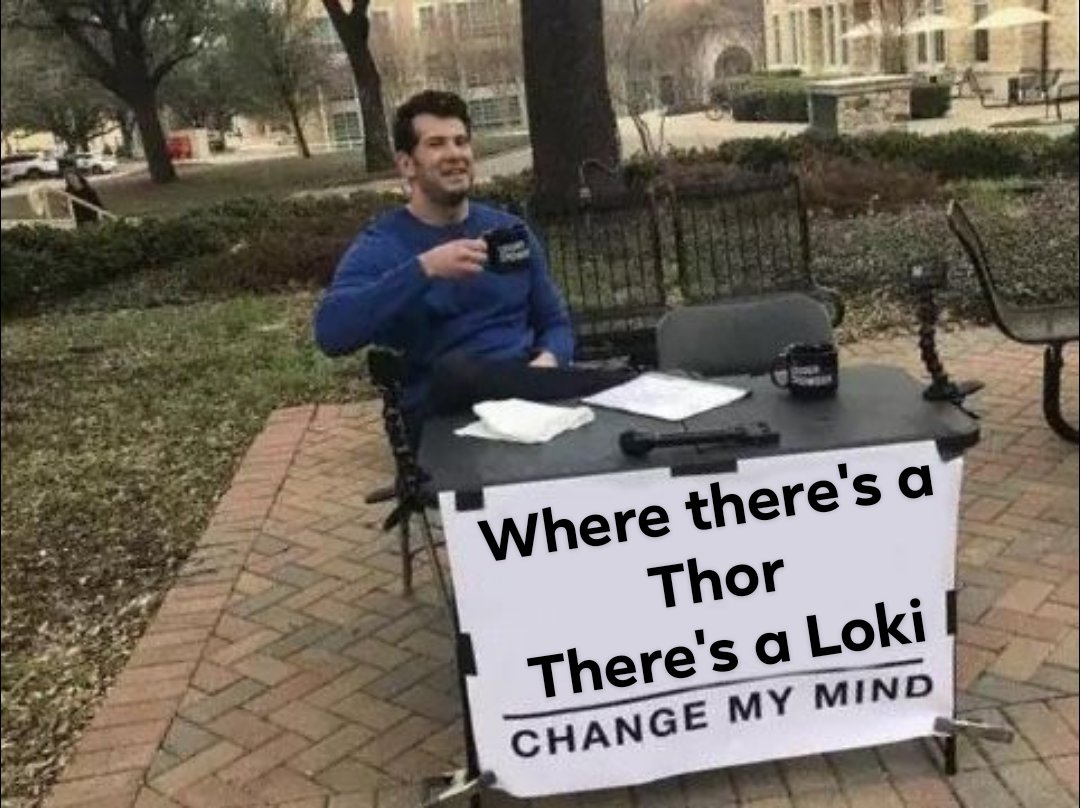 Kanada_13x's tweet photo. I know Loki is alive...
Somewhere out there...
Change my mind
#thorloveandthundertrailer
#Loki
#LokiIsAlive https://t.co/wvM6CeMrMY
