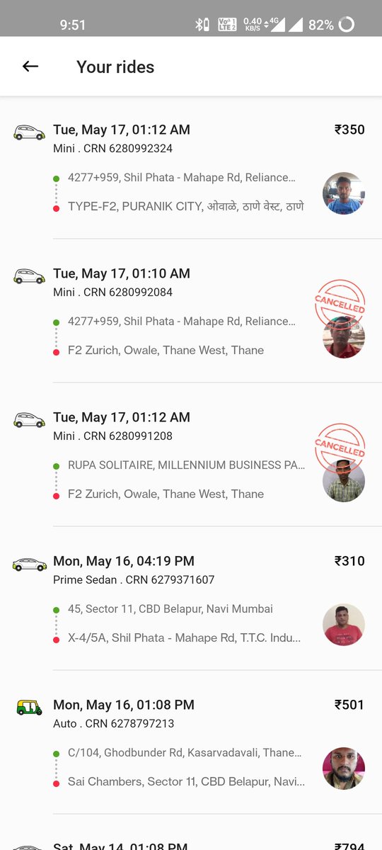 VipinVijayan_'s tweet photo. #olacab #bhash #OLA ride cancellation spree by drivers is uncontrollable and the service provider don't have any control
#mortindia need support to give some regulations
We had to cancel our trip every time. There are no reliable ways to travel other than local vendor https://t.co/EPrqIqQ6ug