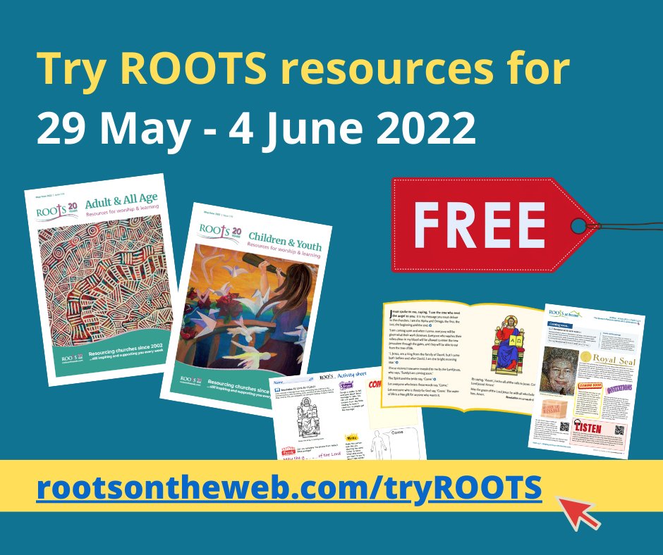 ROOTS4Churches's tweet photo. Sign up now to have a selection of this week's ROOTS resources sent to your inbox!
✅ All-age worship outline
✅ Ready-to-go children's session
✅ Youth group session
✅ Resources to nurture faith at home
Find out more at https://t.co/NTxk88Yz9m https://t.co/IfGEbhhq6l