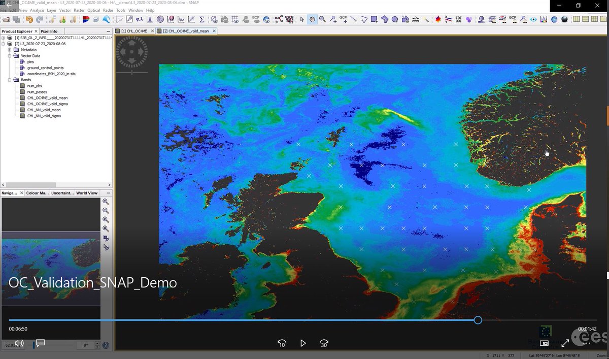 BrockmannCon's tweet image. 🔵Participate in todays #ESA_SNAP demo at #LPS22. Be there and learn more about the validation of #Sentinel3 #OLCI L2 data for #OceanColour 🌊🌈 activities. @ESA_EO #EO #EarthObservation
⏰ 12:30
🛖ESA EO4Society stand