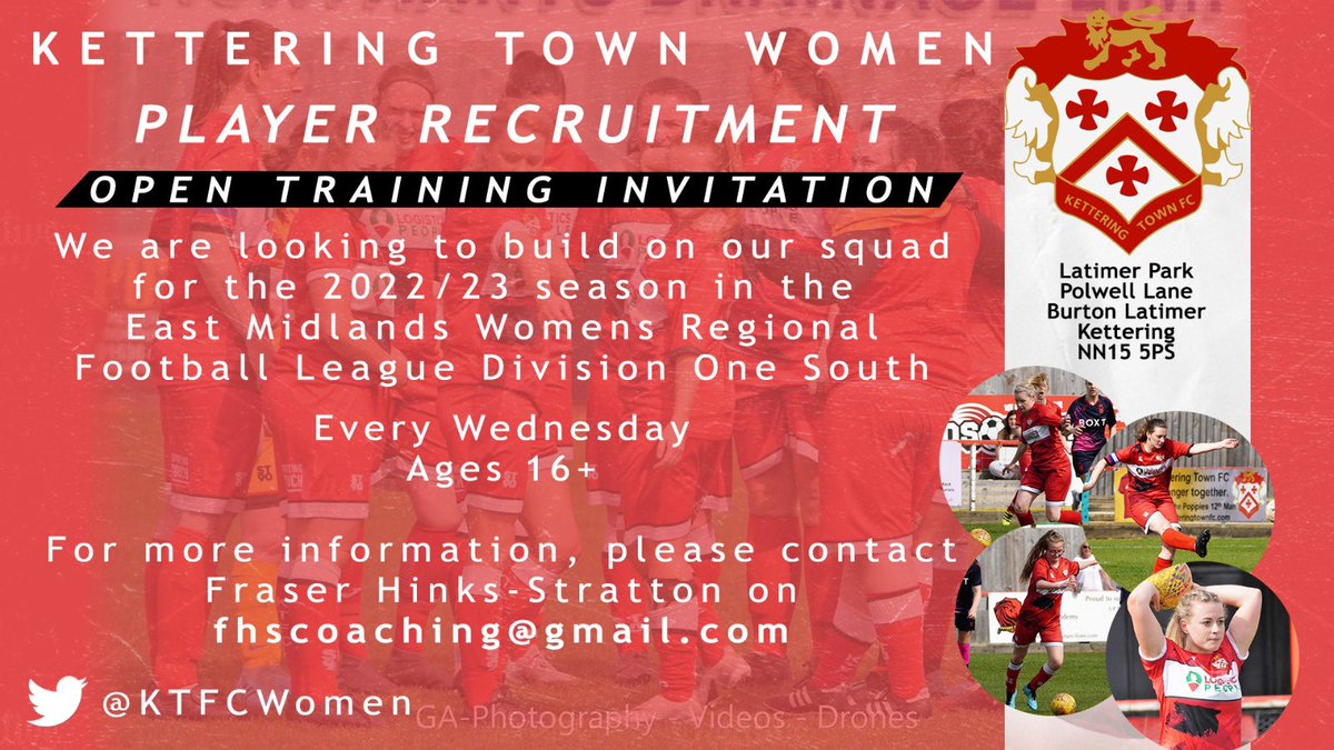 WTFC_Ladies's tweet photo. 2️⃣2️⃣/2️⃣3️⃣
𝗣𝗟𝗔𝗬𝗘𝗥 𝗥𝗘𝗖𝗥𝗨𝗜𝗧𝗠𝗘𝗡𝗧 

Looking for a new challenge for the upcoming season? 👀 We’re looking to boost our squad. 

📧 fhscoaching@gmail.com
➡️ DM’s Open 

#PlayerRecruitment #WomensFootball https://t.co/8VyGvx2Sv4
