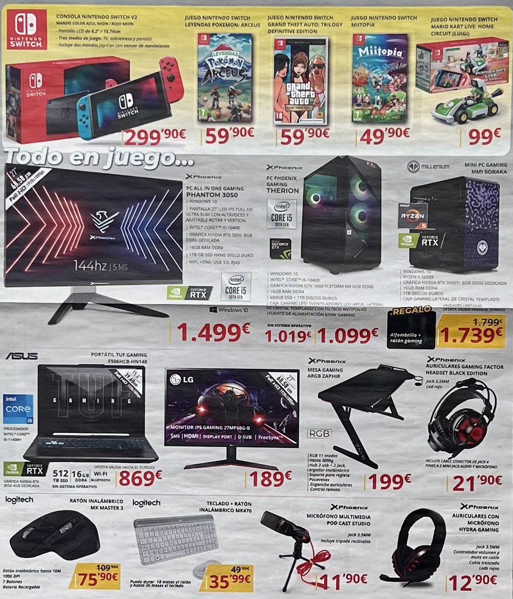 nLineaConTeruel's tweet image. #Dynos #portatiles #camarasdeseguridad #nintendo #impresoras #televisiones #smartwatch #bestway.