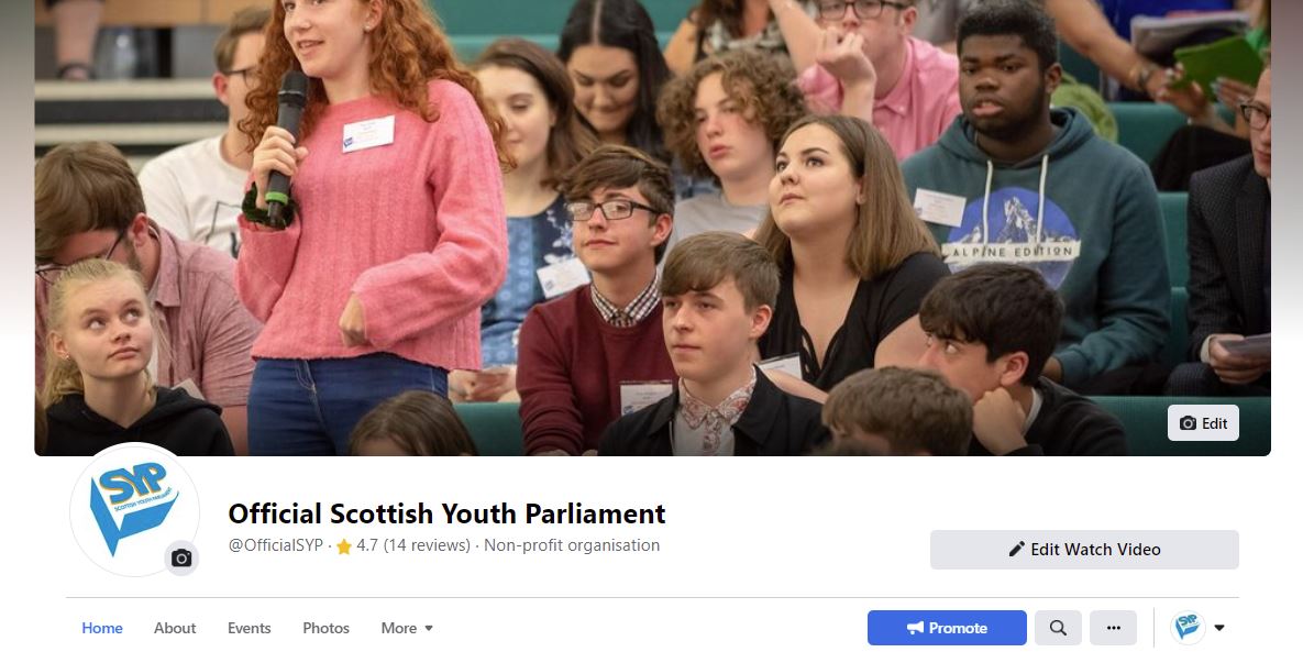 If you're on Facebook, you'll find the Scottish Youth Parliament at 

facebook.com/OfficialSYP

Give us a Like and say hello!