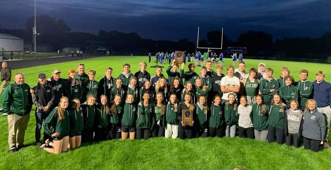 DaveStrasburg's tweet photo. It was another great night for Fall Creek Track. Regional Champs for both girls and boys teams!! https://t.co/2AsYT6CPwN