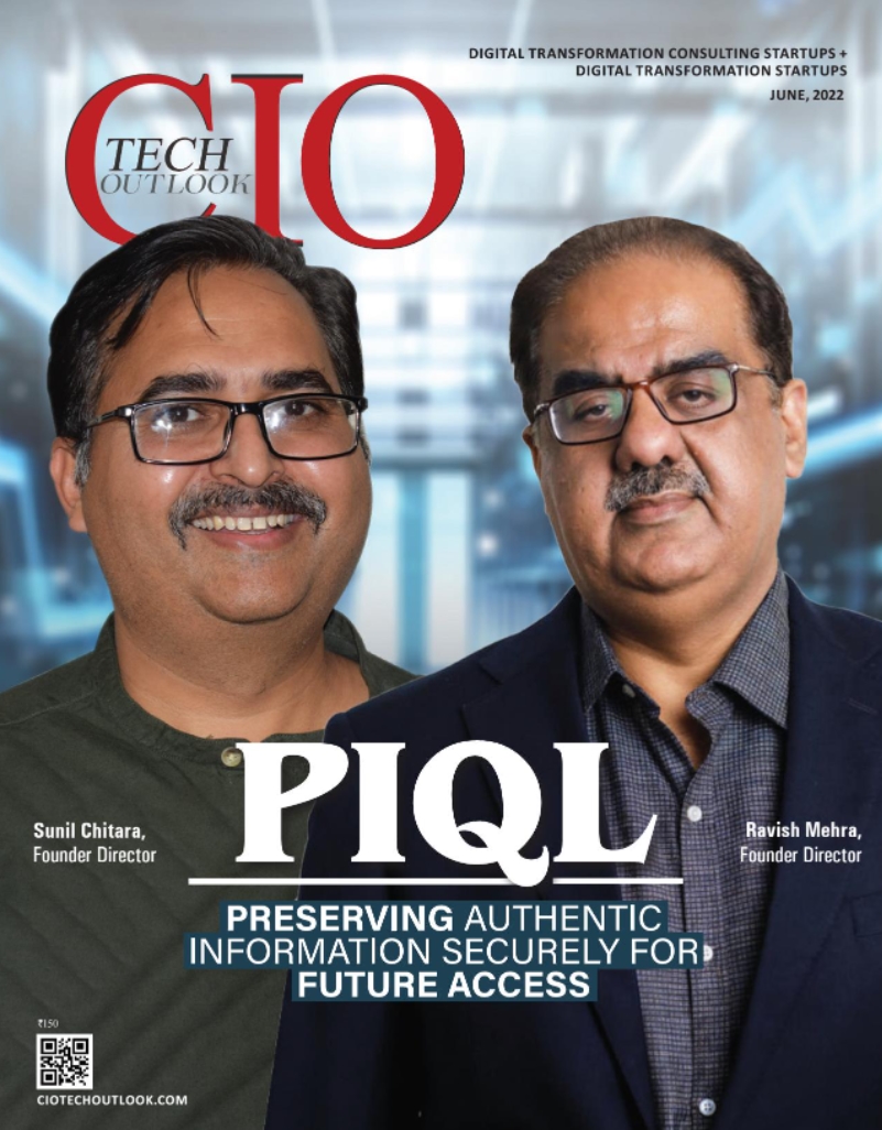 Piql India was featured on the Cover of 
<a href="/CIOTech_Outlook/">CIOTechOutlook</a>
 as one of the leading Startups. 

To know more, click on the link: ciotechoutlook.com/magazines/digi…

#TechOutLook #piqlFim #digitaltransformation #StartupIndia #Consulting