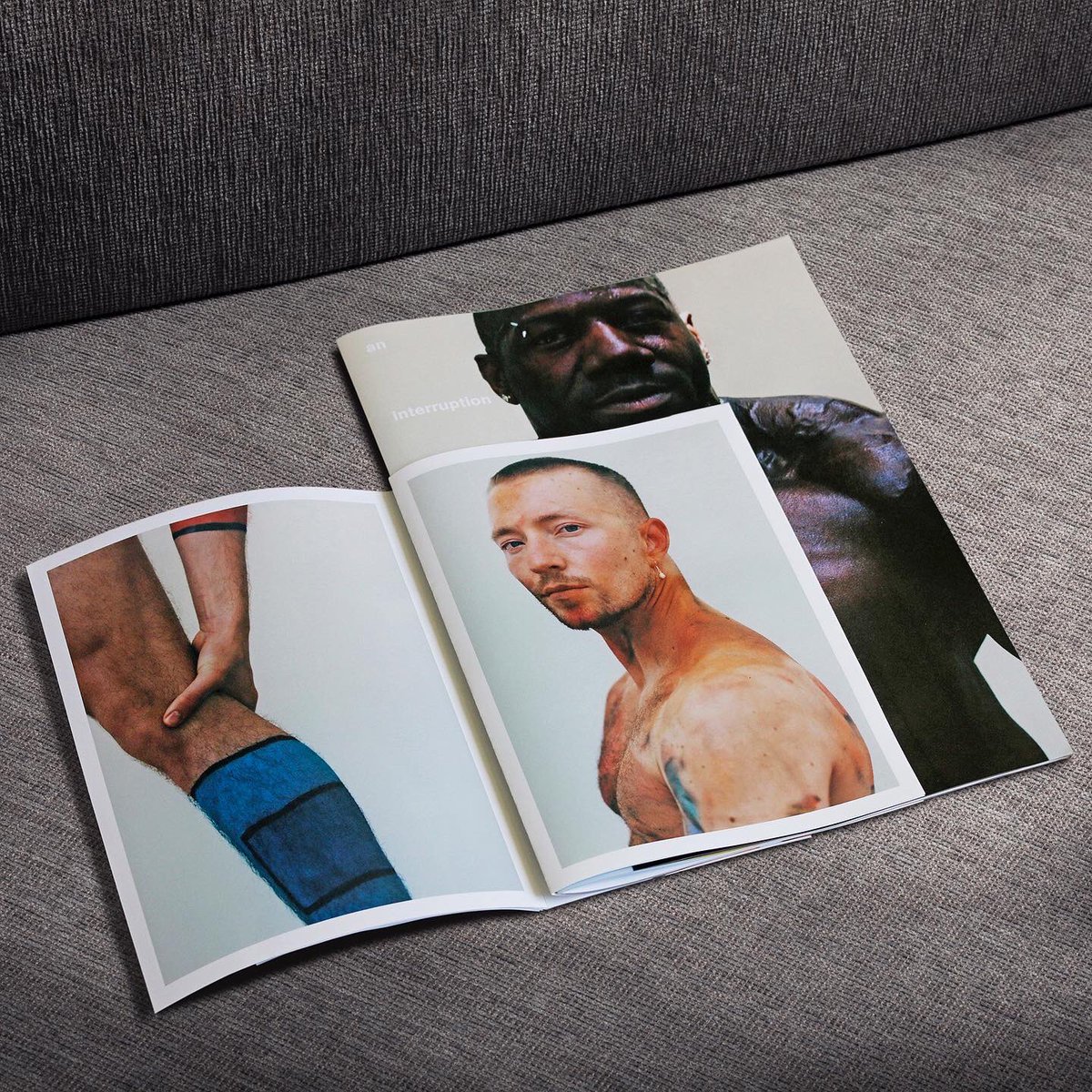 StudioThomson's tweet image. New work - publication design for photographer Benjamin Madgwick, ‘An interruption of the frame’ looking at the negative space between the subject of the human form, the edge of the frame, and what is left between.