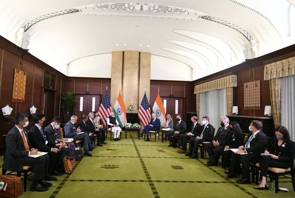Prime Minister's meeting with President of the United States of America