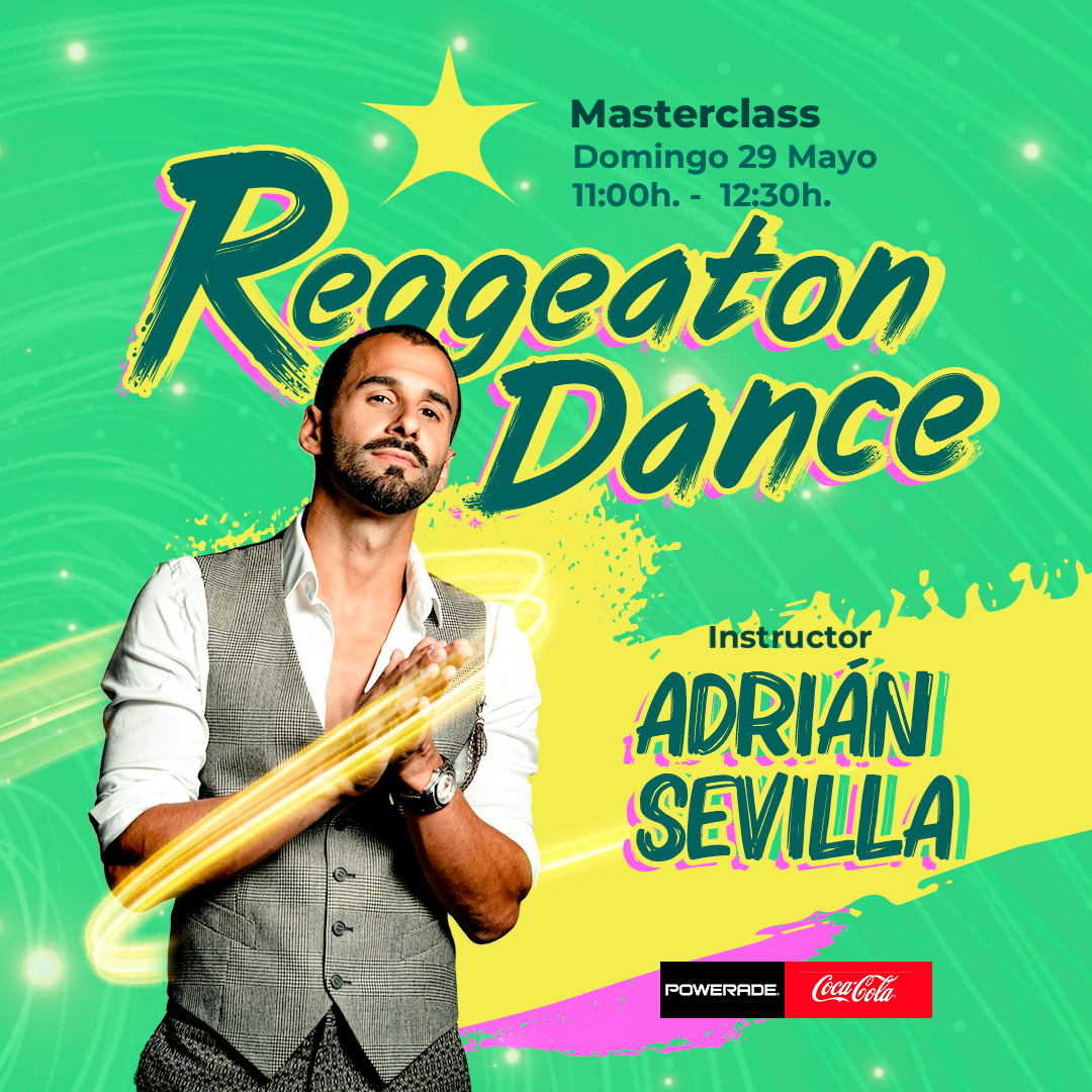 MegaSport's tweet photo. PERO QUE NOTICIÓN 😀💪🏻
El domingo 29 tendremos una MASTERCLASS DE REGGAETON junto al gran coreógrafo y bailarín Adrián Sevilla 🕺
De 11:00 a 12:30h 
Si no eres socio, compra el PASE DIARIO 👉🏼
https://t.co/dwwJnEJiMD
“Un estilo de vida” 💪🏻
@MegaSport  by @GrupoCursach https://t.co/GYcZlGvtvQ