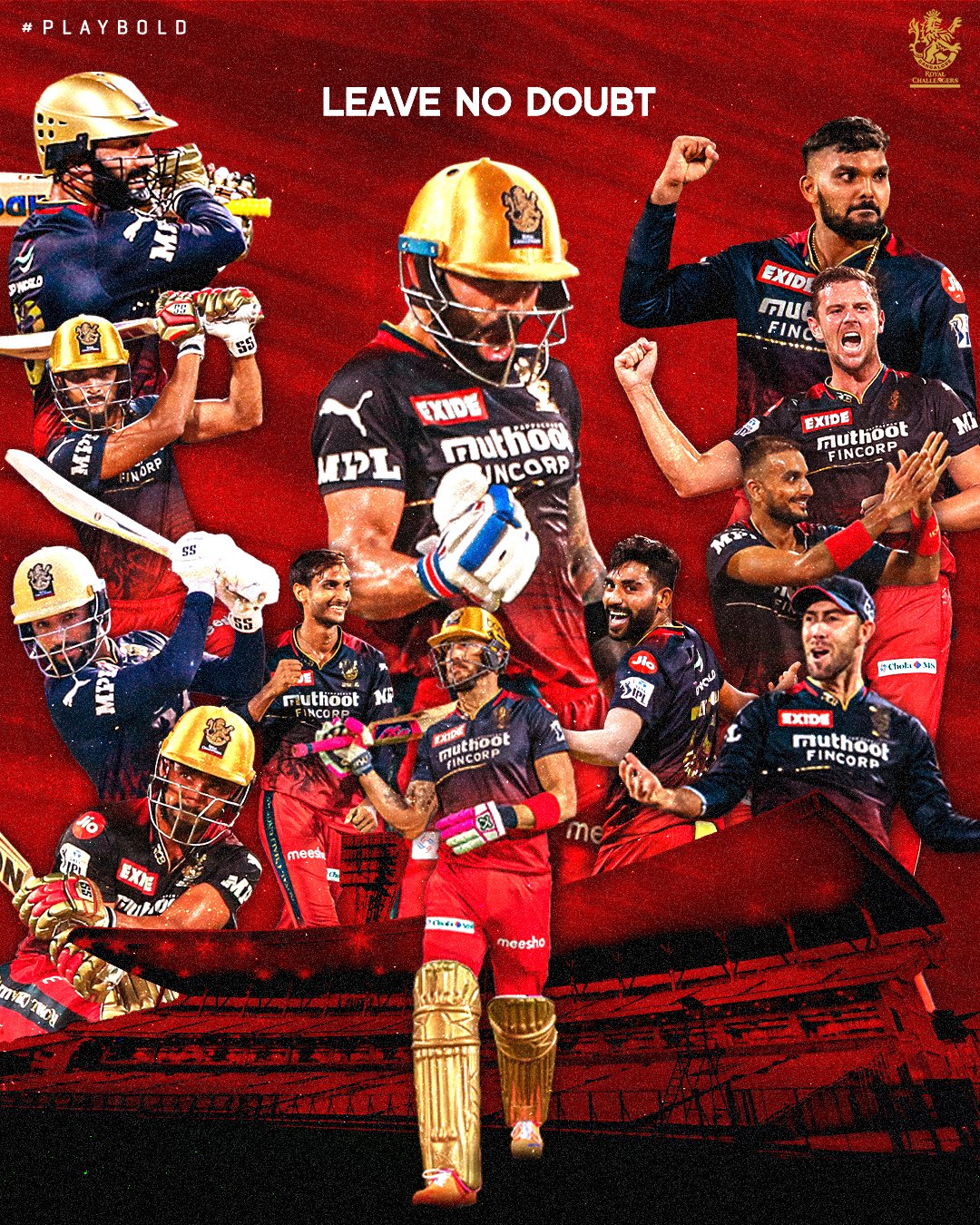 Royal Challengers Bangalore on X: The Royal Challengers are all