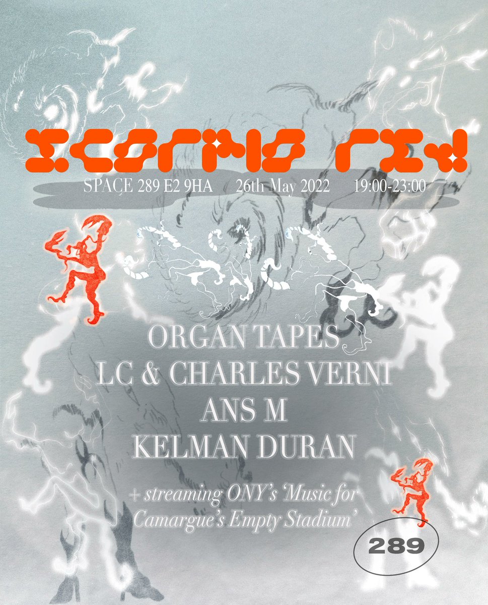 organtapes's tweet photo. Last minute show filling in for @ony77777 on Thursday in London @Space_289 📢 

Tickets: https://t.co/DPOQq51hvs https://t.co/5tqN8mDGIe