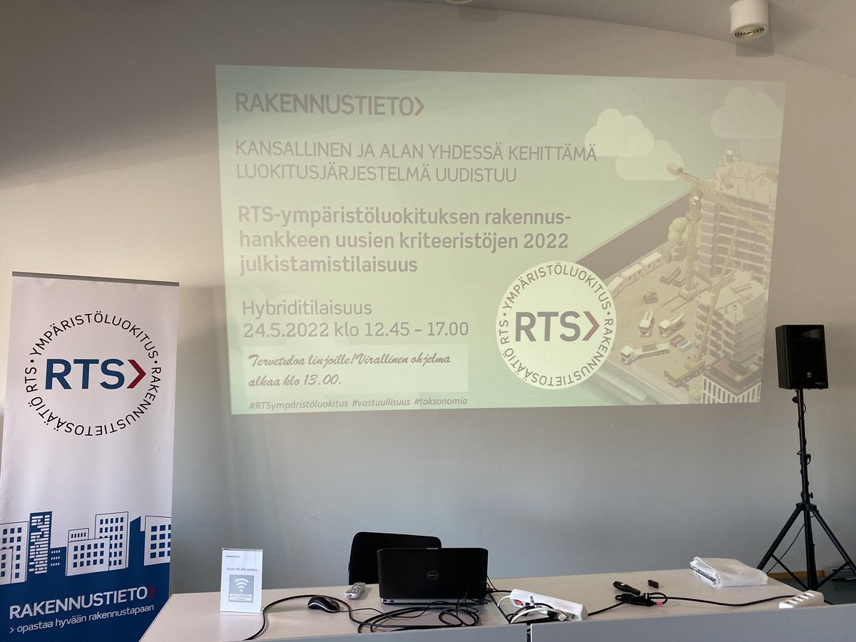 Kohta alkaa! #RTSympäristöluokitus uudistuu ja yhdenmukaistuu #Levels viitekehyksen, #EUTaxonomy , ja rakennuslain #ilmastoselvitys :sen kanssa. #vastuullisuus #taksonomia
