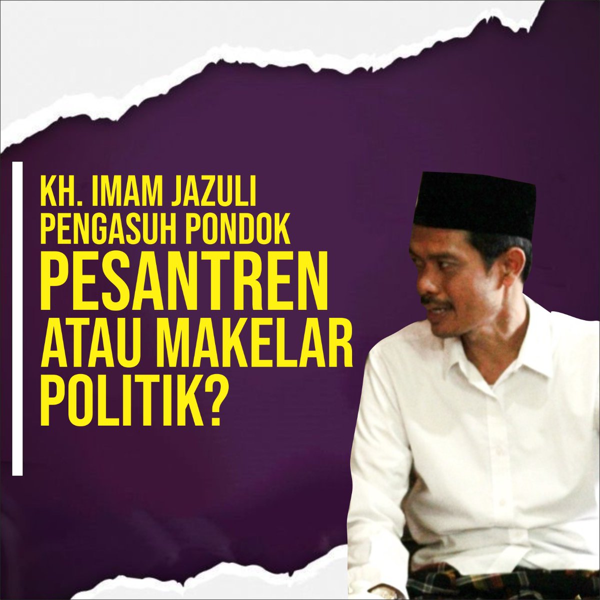 lintang_ayoe's tweet photo. "Kiai Politik / Politik Kiai" ?
"Pesantren' selalu berada dalam pusaran arus tarik-menarik kepentingan politik.
Sehingga, tdk sedikit yg pada akhirnya 'terlibat dalam arus trsbut', karena sepak para Kiai (pengasuh) cntoh Iman Jazuli ini!
Gak Imin Makin Panik
#MakelarPartai https://t.co/WEYmkP77Xx