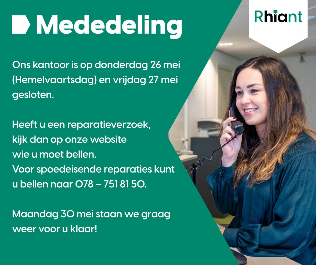 Woningcorporatie Rhiant (@rhianthia) on Twitter photo 