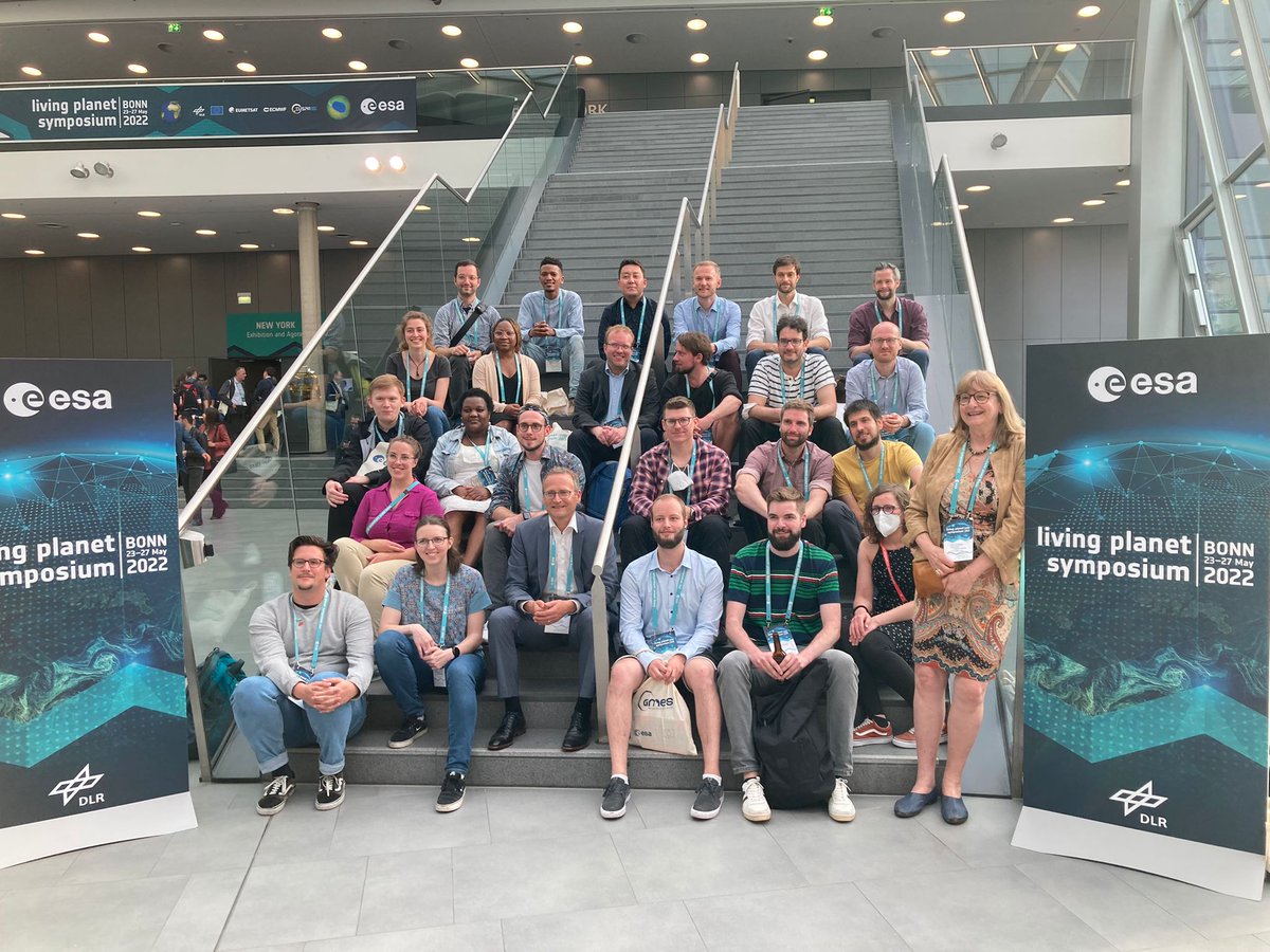 Jena Earth Observation School (@jeos_jena) on Twitter photo <a href="/JEOS_Jena/">Jena Earth Observation School</a> alumni group photo at the <a href="/ESA_EO/">ESA Earth Observation</a> #LPS22 in #Bonn.
Great to see so many former colleagues again at this insightful conference! 🛰️
<a href="/UniJena/">Universität Jena</a> <a href="/DLR_de/">DLR_de</a> <a href="/WUR/">Wageningen U&R</a> <a href="/UP42_/">UP42</a> <a href="/MPI_BGC/">Max Planck Institute for Biogeochemistry</a> <a href="/uni_tue/">Universität Tübingen</a> #greenspin #IMPRS-gBGC #GAMMARemoteSensing <a href="/JEOS_Jena/">Jena Earth Observation School</a> alumni group photo at the <a href="/ESA_EO/">ESA Earth Observation</a> #LPS22 in #Bonn.
Great to see so many former colleagues again at this insightful conference! 🛰️
<a href="/UniJena/">Universität Jena</a> <a href="/DLR_de/">DLR_de</a> <a href="/WUR/">Wageningen U&R</a> <a href="/UP42_/">UP42</a> <a href="/MPI_BGC/">Max Planck Institute for Biogeochemistry</a> <a href="/uni_tue/">Universität Tübingen</a> #greenspin #IMPRS-gBGC #GAMMARemoteSensing