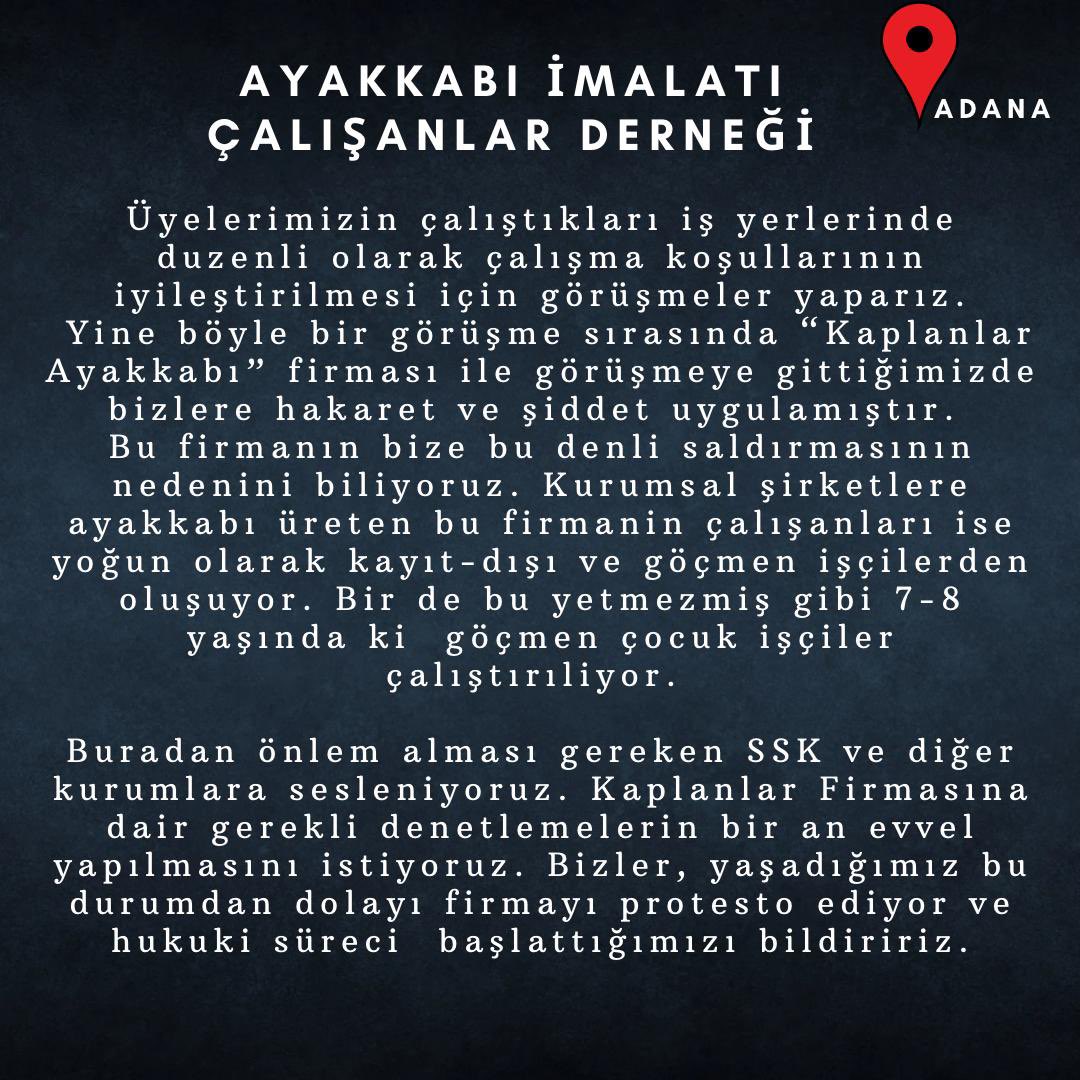 Ayakkabı İmalatı Çalışanlar Derneği