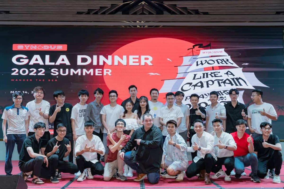 DeFiForYou's tweet photo. Great tech needs young and innovative people.
Great team building experience for the $DFY Team at the 2022 Synodus Gala Dinner!
https://t.co/WCQ5dlUm6A https://t.co/P6SI1ZUdoV