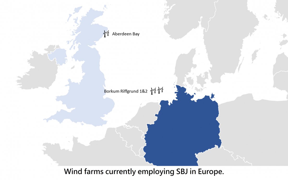 WindInfolink's tweet photo. #BorkumRiffgrund 1, the first wind farm employing SBJ. Examining the historical and geographical context of the attempt and development afterwards👉https://t.co/C5gaSpHqfb
#wind #windenergy #windpower #windturbine #windfarm #renewableenergy #renewables https://t.co/Icb0Wov6dS