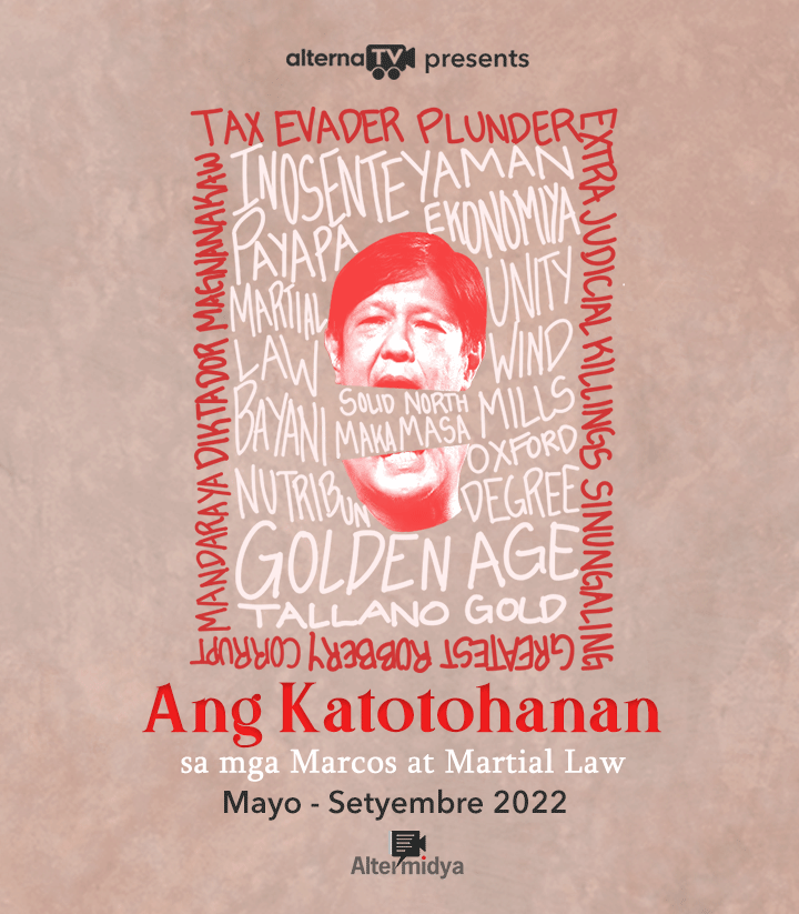 altermidya's tweet photo. Gusto mo bang magpalabas sa inyong mga komunidad ng mga piling pelikula at dokumentaryong hindi lang nagpapaalala kundi naglalahad ng katotohanan sa panahon ng Martial Law?

Mula Mayo hanggang Setyembre 2022, kayang-kaya at libre mo itong magagawa! https://t.co/ar4yl7m43z