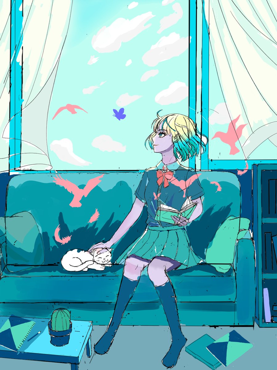 #絵描きさんと繋がりたい
#みんなで楽しむTwitter展覧会 
#絵柄が好みって人にフォローされたい 

モチベ維持のために 