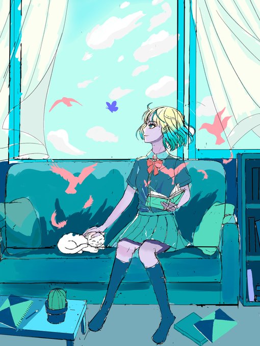 #絵描きさんと繋がりたい
#みんなで楽しむTwitter展覧会 
#絵柄が好みって人にフォローされたい 

モチベ維持のために 