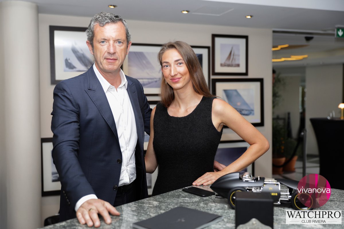 clubvivanova's tweet photo. Team Vivanova 🥂
Club founder Bradley Mitton with International University of Monaco intern Deniza Marcin running the recent WATCHPRO Club Riviera showcase in Monaco 🇲🇨
.
.
.
.
.
#instamontecarlo #principatodimonaco #luxuryhotel #saveurmag #art #design #fashion https://t.co/s4L72TouFU