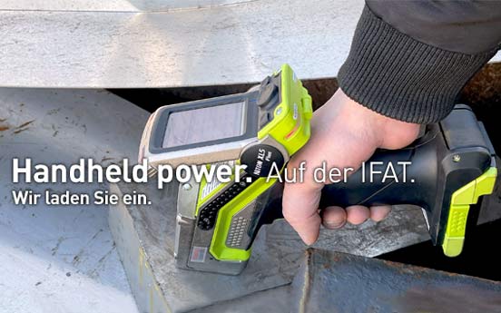 #IFAT worldwide. Sind Sie dabei? In Halle A6 | Stand des bvse 115/214 erfahren Sie alles über unsere mobilen Analysatoren zur Bewertung &amp; Sortierung von Metallen, Katalysatoren, Baustoffen, Ersatzbrennstoffen, Altholz, Kunststoffen.
#analyticon #handheldpower #Schrott #Recycling