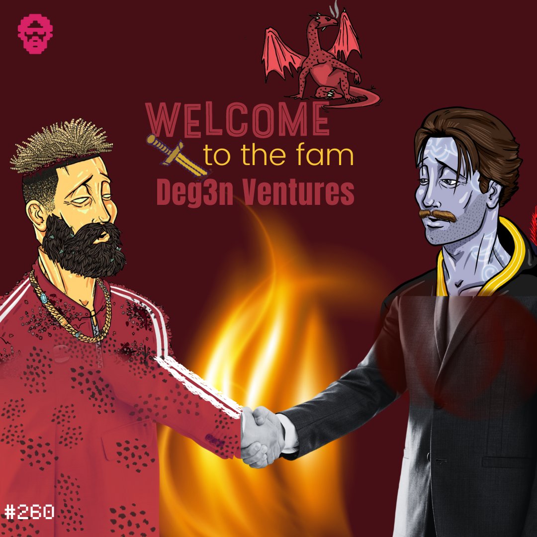 thugcatlady's tweet photo. @WebIIV @DeGodsNFT @frankdegods @DeGodsCommunity welcome legend 🤝🔥 https://t.co/C2ce5089se