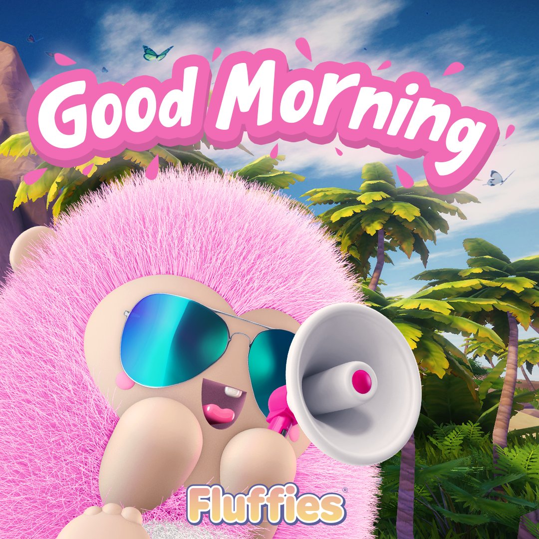 GM Fluffies 👋

I hope you all have a Fluffie day!