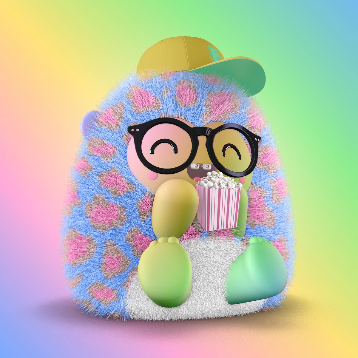 We wanted to make sure when the Fluffies are put together; they look cool. ✍️

Therefore, we have designed the characters to be simple, dynamic, and aesthetically appealing.

See, check out this sneak peek 👀