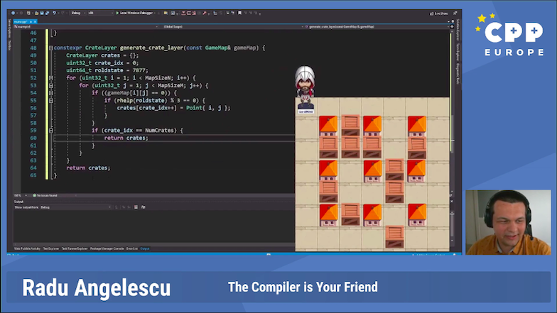Madalina_Eb's tweet image. Thank you @pasarilacom, for sharing your practical lessons learned from AAA game development, at the 6th edition of #CppEurope Conference.
#Cplusplus #PassionForCoding