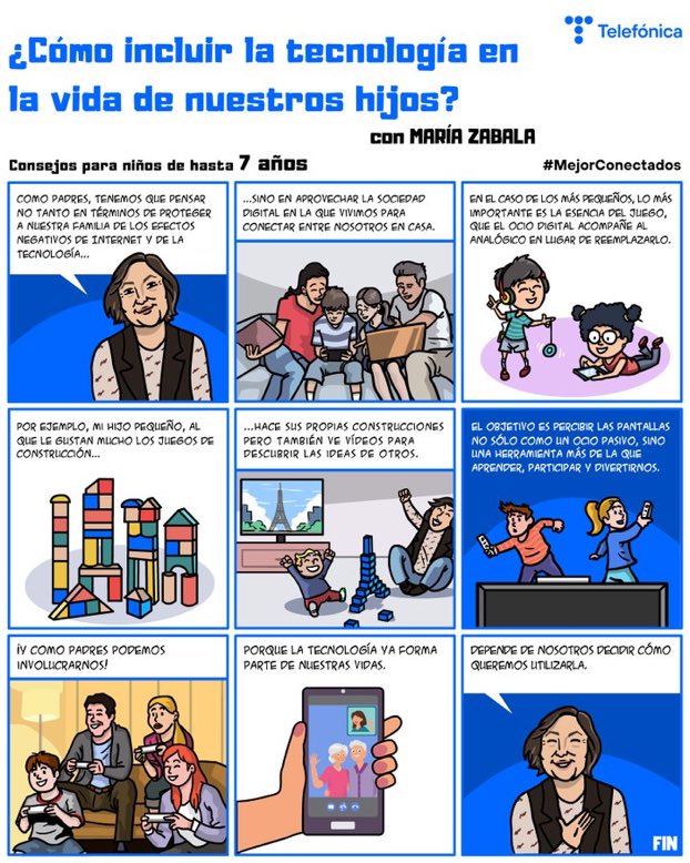 DretsDigitalsM's tweet photo. De sentido común: para educar en la era digital el primer paso es el ejemplo. ¿Cómo utilizamos la tecnología delante de ellos? ¿Es para algo positivo o para algo irrelevante? 

Muy recomendable todo lo que dice aquí @iwomanish https://t.co/NQfWwOVZFt https://t.co/2ZXl64gPuq