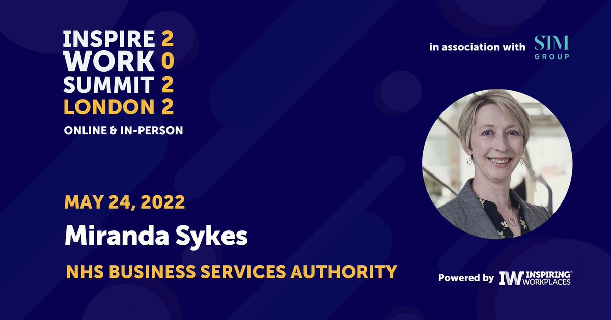 NHSBSA's tweet photo. Today is the #InspireWork Summit in London! Our Head of Communications and Marketing, Miranda Sykes, will be sharing how we have maintained outstanding employee engagement against a backdrop of moving from the Covid-19 crisis into recovery.
More info ➡️ https://t.co/zsJrgVYlvw https://t.co/JwCPAi7k0v