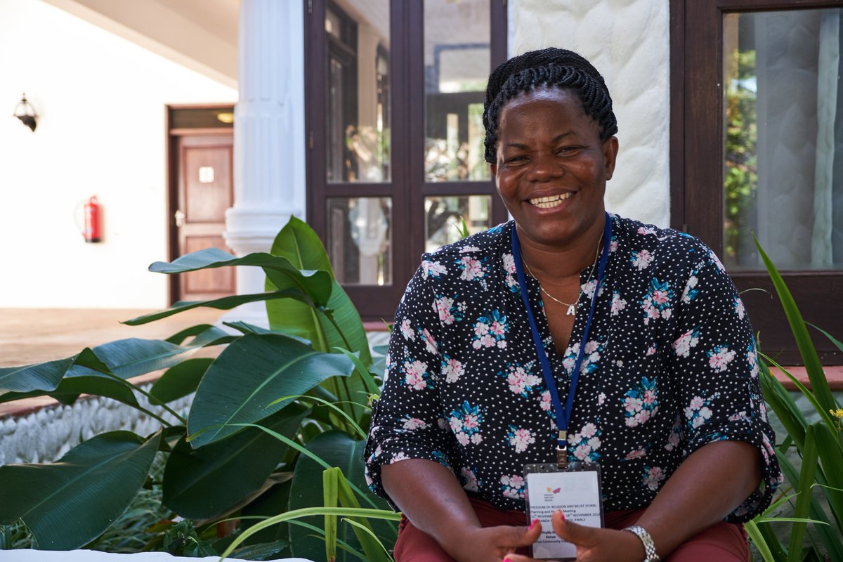 Our partner <a href="/Phyllis_Muema/">PHYLLISMUEMA</a> of <a href="/KECOSCE/">KECOSCE</a> will talk about the work she does to prevent conflict in the run-up to elections in #Kenya. Read more about Phyllis and her previous work with us: bit.ly/PhyllisMM