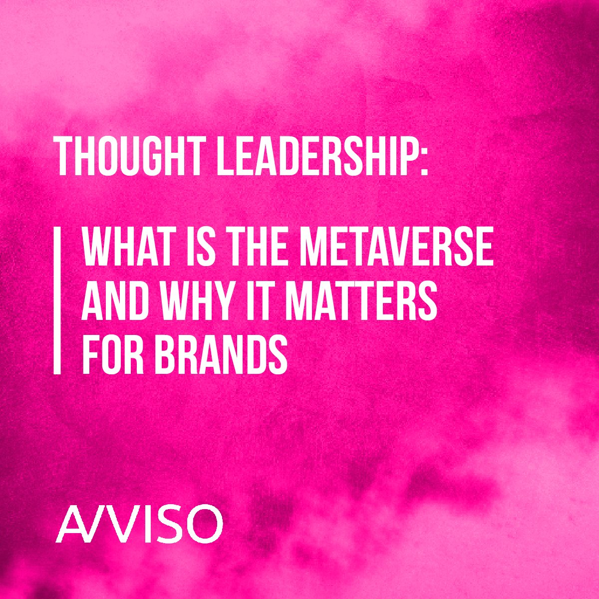 One defining word for 2022 has been 'Metaverse'. The concept of the Metaverse can be hard to wrap your head around but its a subject thats best to get ahead on. The main question is why does the Metaverse matter for your brand? Find out here👉 avvisomedia.com/new-blog/what-…