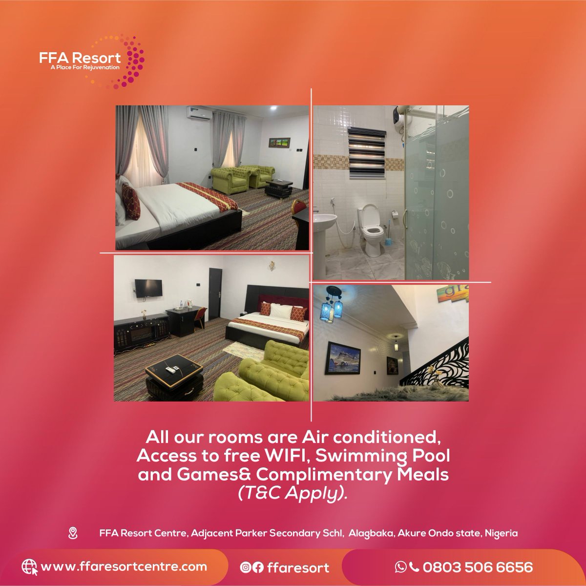 FFA Resort and Hotel Lodging tweet media