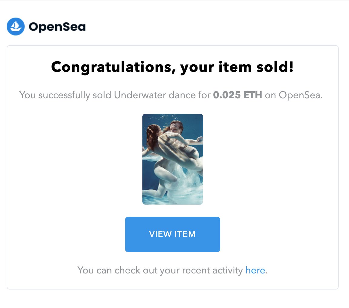 What a wonderful Tuesday morning ❤️‍🔥

Thank you @moosechildd &amp; <a href="/shych1vette/">Shych1vette 🌐</a> for your support! I am really appreciate it 💎🌊💙

19/30 pieces available

0.025 ETH

📌opensea.io/assets/ethereu…