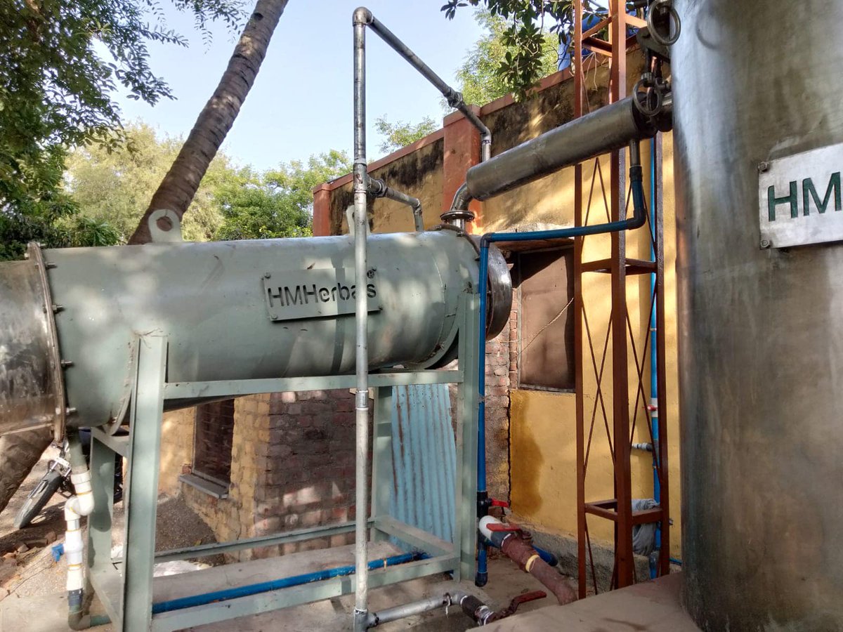 rituhmherbals's tweet image. #HMHerbals Geranium oil distillation unit SS 304 #distillation #distillationunit #distilling #geranium #geraniumdistillation