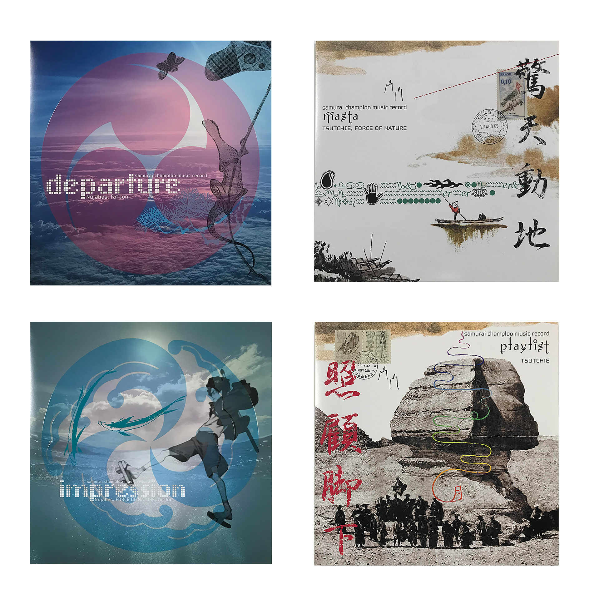 samurai champloo music record 2枚セット - www.onkajans.com