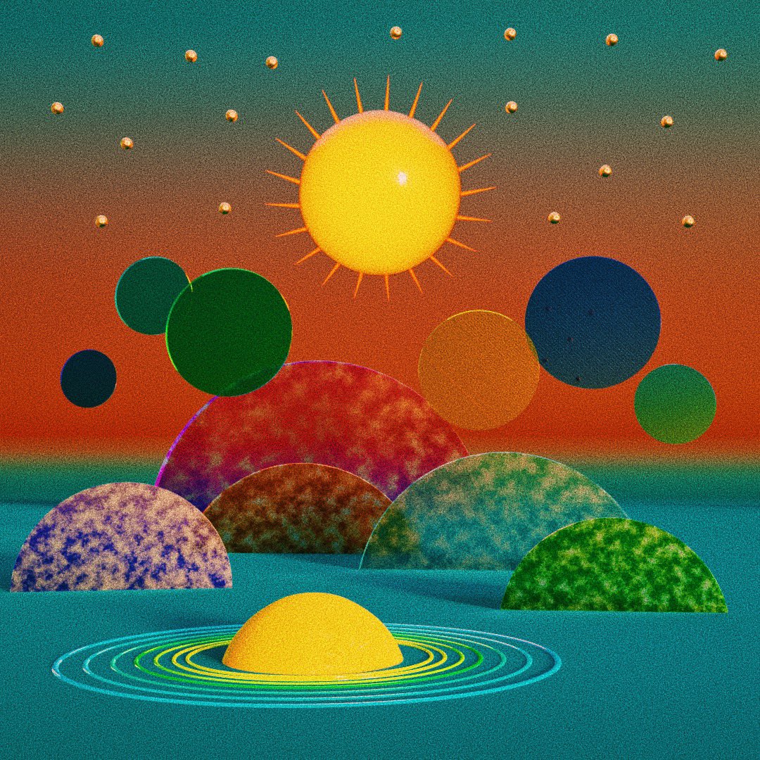 ndwm_ab's tweet photo. 銀河の夜明け
Sunrise of the Galaxy

#blender  #b3d #3DCG https://t.co/NhXpXNi9Nu