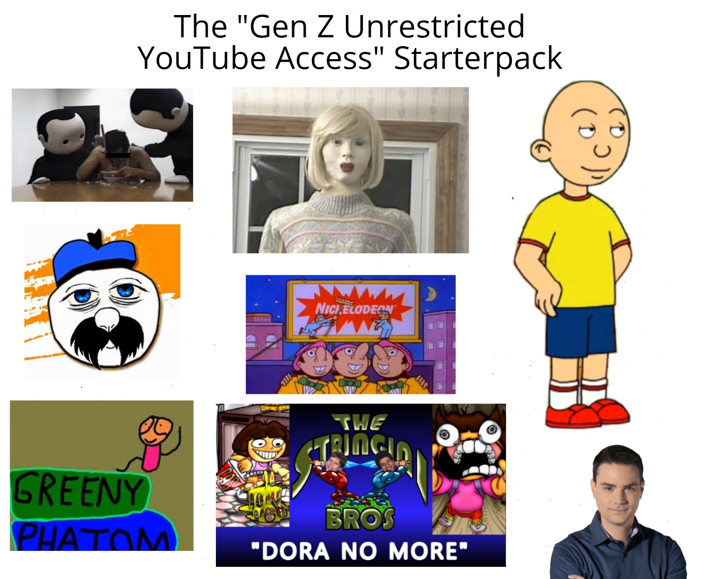 Best Starter Packs on X: The Gen Z Unrestricted  Access  Starterpack Photo credit to u/zzcolby #starterpackmemes #starterpack  #starterpackmeme #starterpacks  / X
