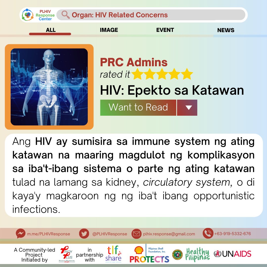 PLHIVResponse's tweet image. kaw ba&apos;y mayroong katanungan tungkol sa HIV o naapektuhan ng HIV? Itanong lamang ito sa PRC.#HumanSystems #EpektoNgHIV #AskPRC #AskPRCNow #HIV