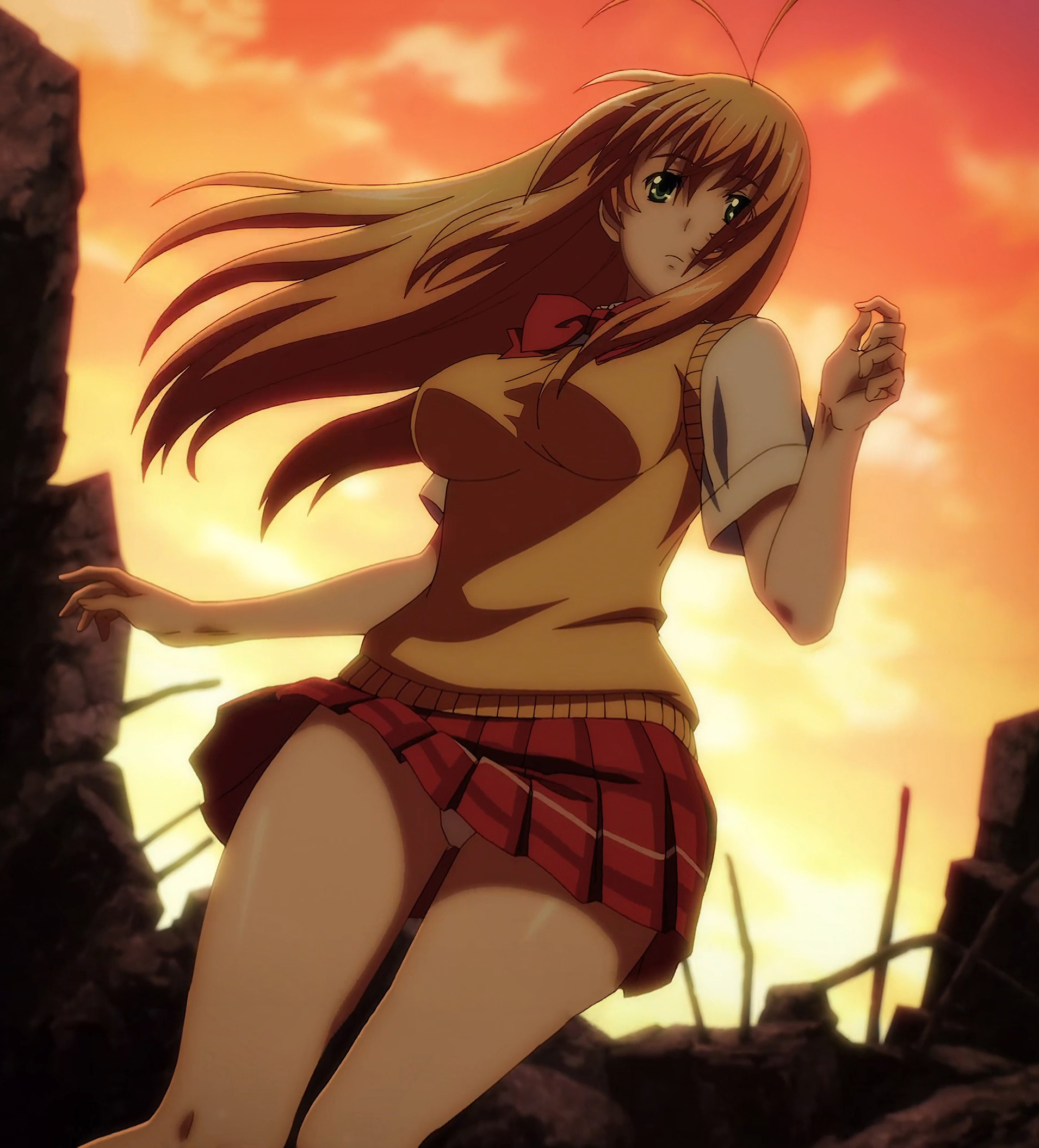 Anime Waifus on X: Hakufu 🧡 Anime: Shin Ikkitousen   / X