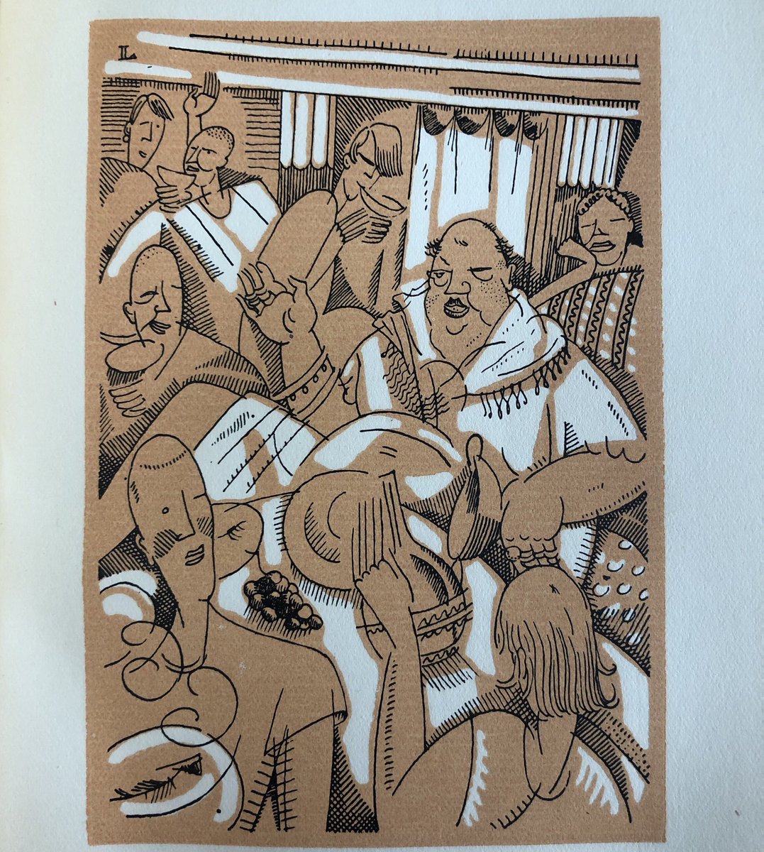 Jean-Emile Laboureur, « Satyricon », 1922, éditions de la Sirène 