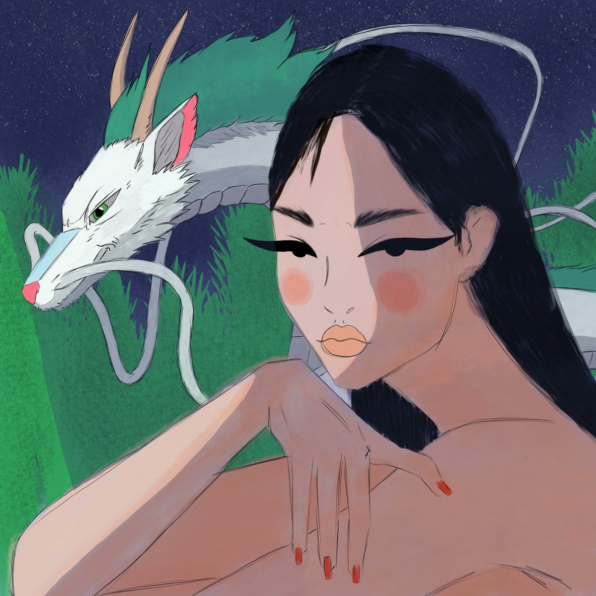 Gm family ! Have a good day  ♥️🌞☕🐨
Art mistress 🌿🐉🤍
#NFTCommunity