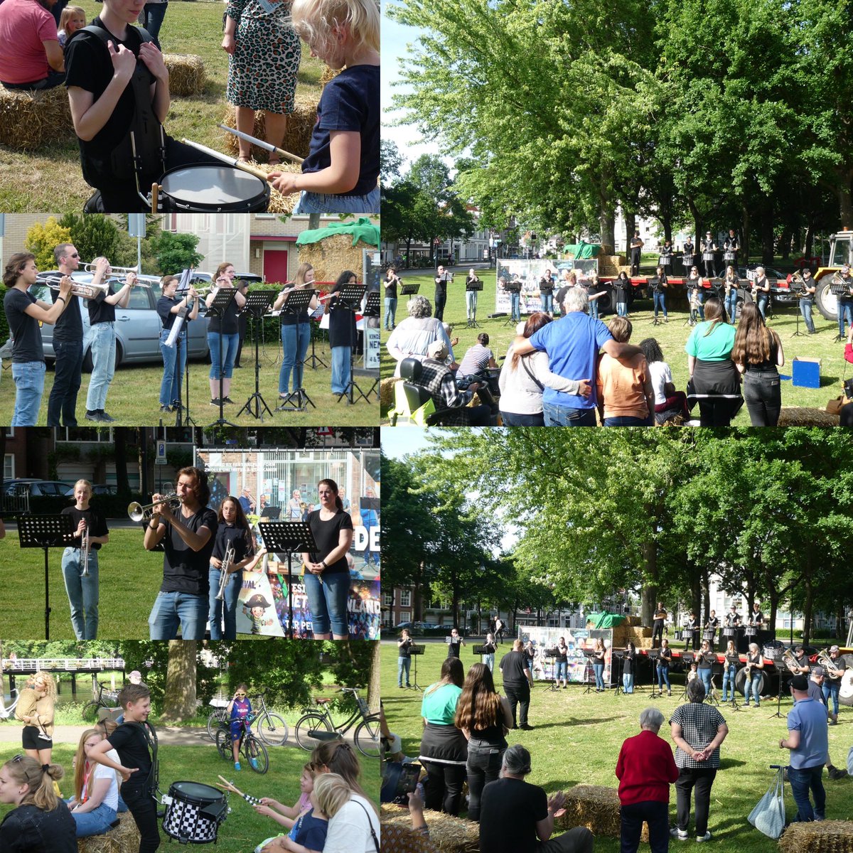 Afgelopen zondag mochten wij drie keer optreden tijdens het festival Ik Toon op de stoep. Een dag vol gezelligheid en waarbij het publiek mee mocht spelen met ons! Zeer geslaagd optreden met tof publiek.

#STDSBND #Korpsspot #Korpsmuziek #GemeenteZwolle #muziekverbindt