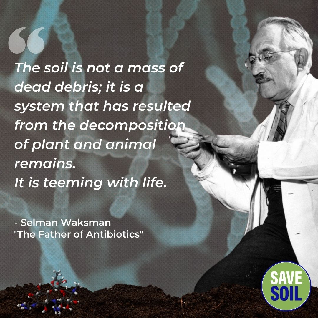 cpsavesoil's tweet photo. This living soil is the basis of all life on the planet and an irreplaceable part of the world's ecology. Without sufficient organic content, this living soil will go extinct.
#SaveSoil Action Now: https://t.co/z6MmqLY2lE 
#ConsciousPlanet https://t.co/fsw72RrnuB