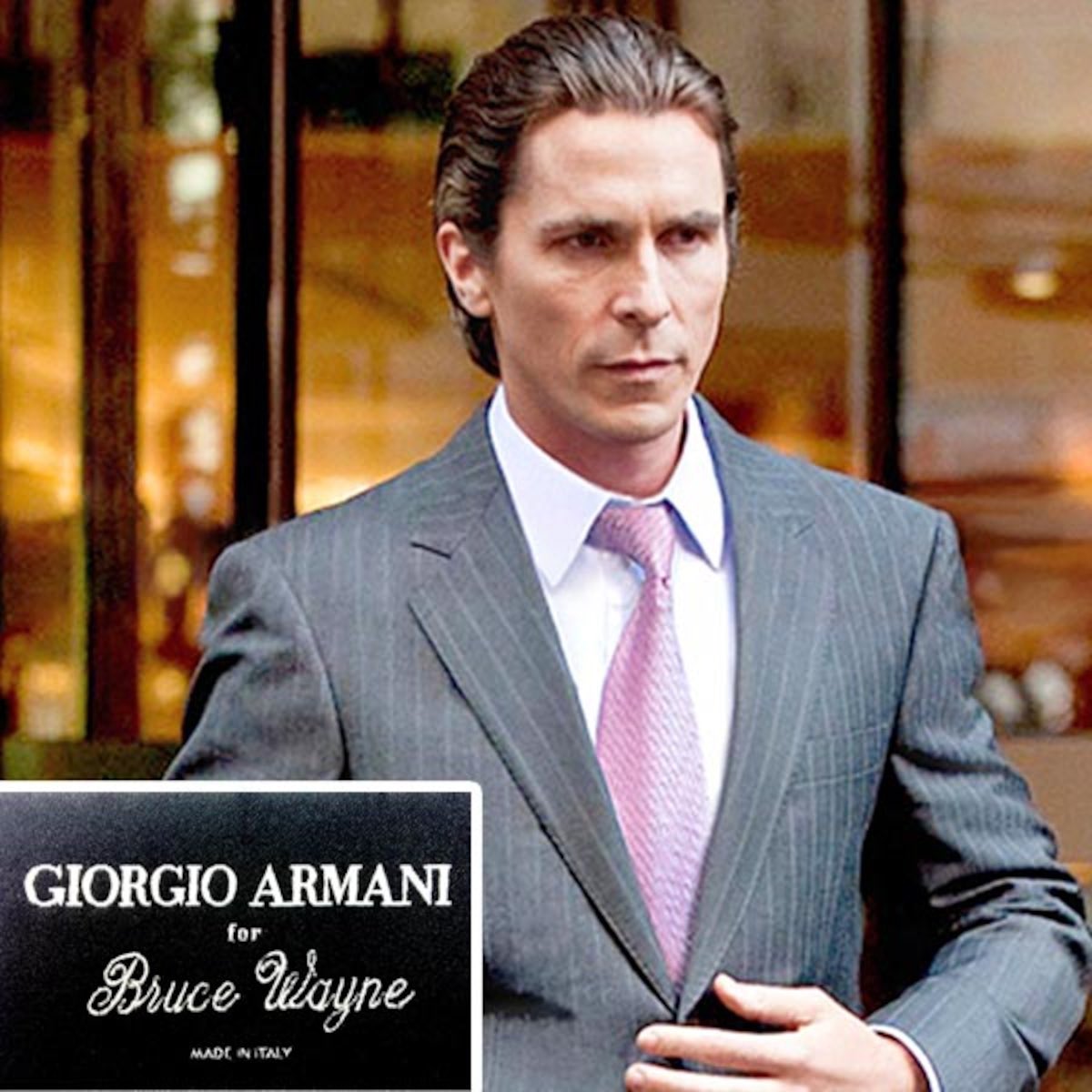 유명한 일인데 모르시면서 엄청..훈계톤이네 크리스찬 베일이 아르마니 광고하기싫다했는데 해당 사진을 너무 쓰고싶었던 아르마니가 "브루스...