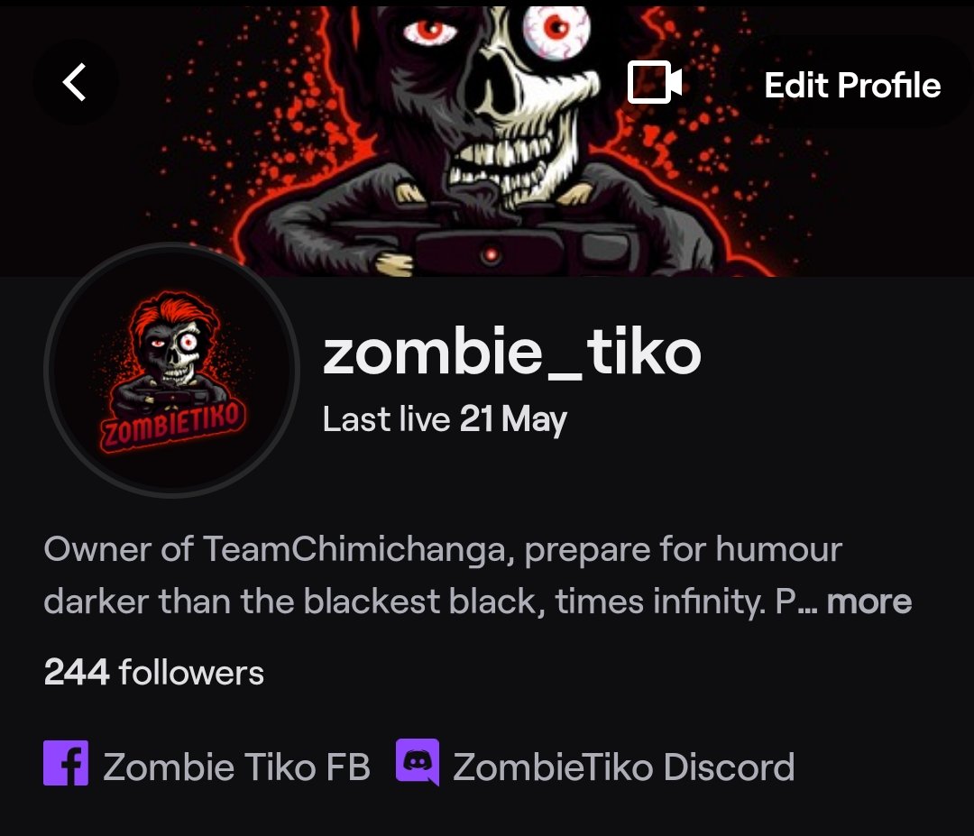 zombie_tiko's tweet photo. Thank you for all following me and coming to the stream, I really appreciate it!!

If we hit 300 followers I will do a 12 hour stream.

Thanks again for all your support!!

#twitchaffiliate 
#twitchgamer 
#twitchstreamer 
#pcgamerlife https://t.co/DUDSoLnNV9